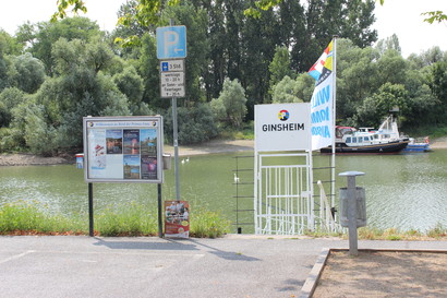 Landing stage Ginsheim (Altrhein)