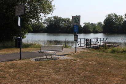 Landing stage Hanau-Schloss Philippsruhe