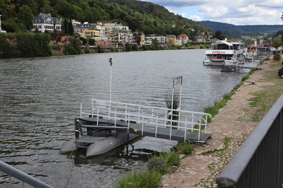 Landing stage Heidelberg-Stadthalle