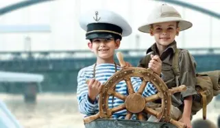Kinderfasching auf dem Schiff