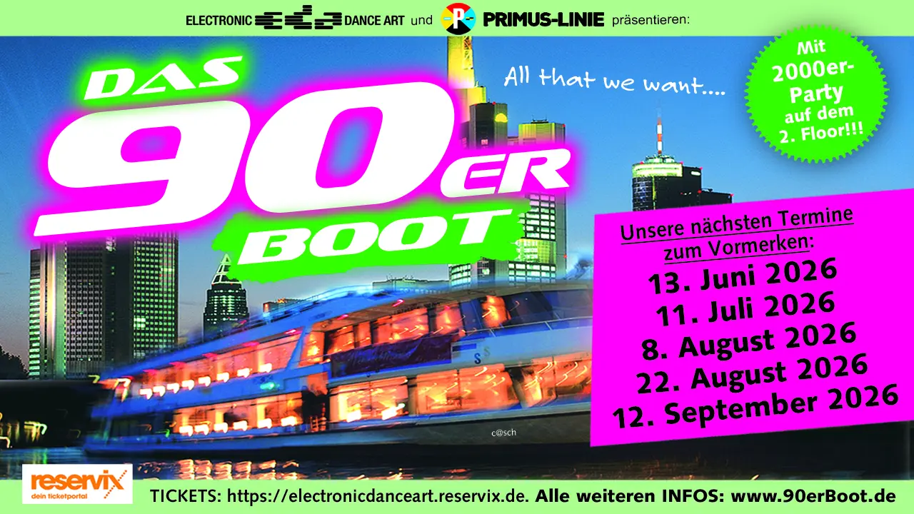DAS 90er BOOT - Dein 90erBoot im Jahr 2026