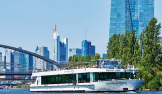 Rundfahrt in Frankfurt